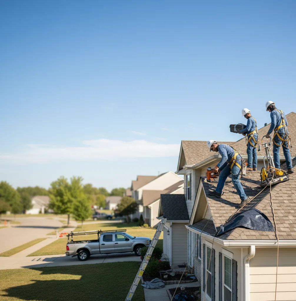 Roof Repair in Huntingburg